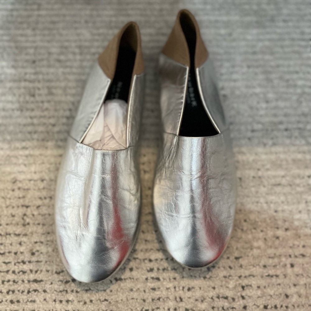 New bark silver flats